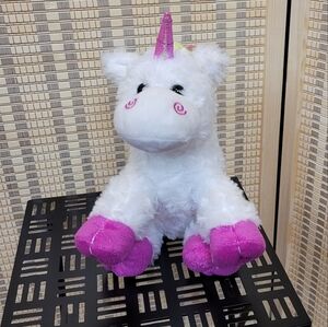 Unicorn plush toy multicolored main